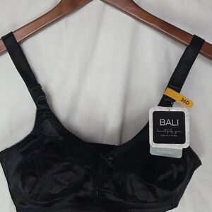 Bali Women's Elegant Black Support Bra
